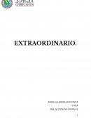 EXTRAORDINARIO