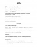 INFORME MEMORANDO. AUDITORIA