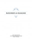 BUSCANDO LA IGUALDAD