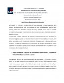 INDICADORES DE EVALUACION DE DESEMPEÑO empresa “EL PROCESO”