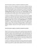 Valor del mercado es positivo y el estudio de competencia es positivo