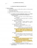 LA GÉNESIS DEL DERECHO ADMINISTRATIVO