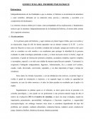 ESTRUCTURA DEL INFORME PSICOLÓGICO