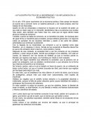 LA FILOSOFÍA POLÍTICA DE LA MODERNIDAD Y SU INFLUENCIA EN LA ECONOMÍA POLÍTICA