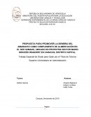 PROPUESTA PARA PROMOVER LA SIEMBRA DEL AMARANTO COMO COMPLEMENTO DE ALIMENTACIÓN EN EL SER HUMANO, UBICADO EN PROPATRIA SECTOR MARIO BRICEÑO IRAGORRY EN CARACAS, DISTRITO CAPITAL