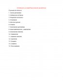 ETAPAS DE LA CONSTRUCCION DE UN EDIFICIO