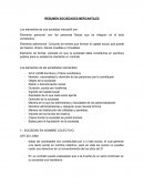 RESUMEN SOCIEDADES MERCANTILES