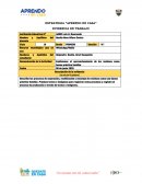 ESTRATEGIA “APRENDO EN CASA” EVIDENCIA DE TRABAJO