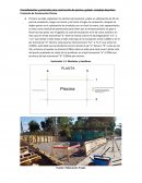 Procedimientos y protocolos para construcción de piscina y galpón