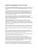 SANTO DOMINGO OCOTITLÁN