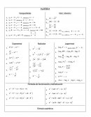 Formulario Derivadas, Integrales y Trigonometria