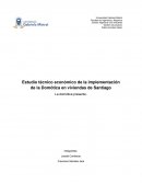 Estudio técnico económico de la implementación de la Domótica en viviendas de Santiago