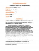 Psicología organizacional. IDENTIDAD DE LAS ORGANIZACIONES