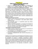 CURSO CALIDAD, OPERACIONES, PRODUCCION