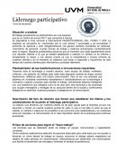 Liderazgo participativo Toma de decisiones