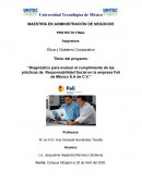 Diagnóstico de la responsabilidad social empresarial en Foli de México S.A. de C.V