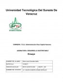 Desarrollo sustentable. Administración Área Capital Humano