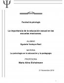 La importancia de la educación sexual en las escuelas mexicanas