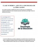 INTRODUCCION A LA SOCIOLOGIA DE LA EDUCACION