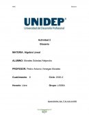 Glosario Vectores