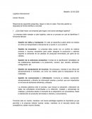 Trabajo Logistica Internacional