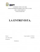 Periodismo .La Entrevista