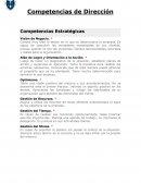 Competencias de Dirección