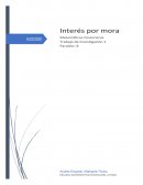 Interés por mora