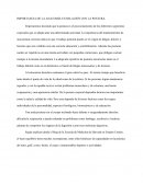 IMPORTANCIA DE LA ANATOMÍA EN RELACIÓN CON LA POSTURA