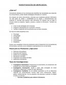 Investigacion de mercados. ¿Qué es?