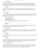 CRONOLOGÍA TREN TRASANDINO