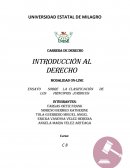 Ensayo sobre la Clasificación de los Principios Jurídicos