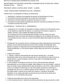 MAQUINAS DEL TALLER DE MECÁNICA INDUSTRIAL