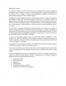 Análisis del cliente