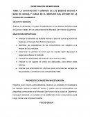 La satisfacción y demanda de las bebidas hechas a base de quinua y habas en el mercado