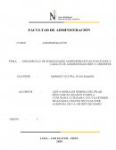 Desarrollo de habilidades administrativas