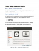 5 pasos para la instalación de Ubuntu