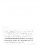 Importancia del Uso y del Manejo de la terminología en el proceso de enseñanza - aprendizaje