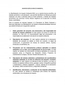 Manifestación de Impacto Ambiental