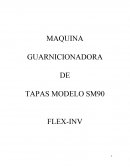 MAQUINA GUARNICIONADORA DE TAPAS MODELO SM90 FLEX-INV