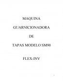 MAQUINA GUARNICIONADORA DE TAPAS MODELO SM90 FLEX-INV