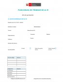 PLAN ANUAL DE TRABAJO DE LA IE