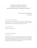 Titulo de trabajo de pregrado gestion de politicas publicas