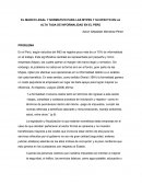 EL MARCO LEGAL Y NORMATIVO PARA LAS MYPES Y SU EFECTO EN LA ALTA TASA DE INFORMALIDAD EN EL PERÚ