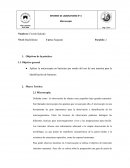 Biologa . Microscopia informe