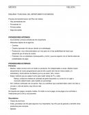 ESQUEMA “FUNCIONAL DEL DEPARTAMENTO DE MEDIOS