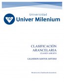 CLASIFICACIÓN ARANCELARIA