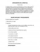 EQUIPO EMPLEADO Y PROCEDIMIENTO