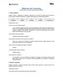 Bitácora de Coaching