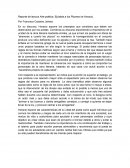 Reporte de lectura Arte poética. Epístola a los Pisones de Horacio